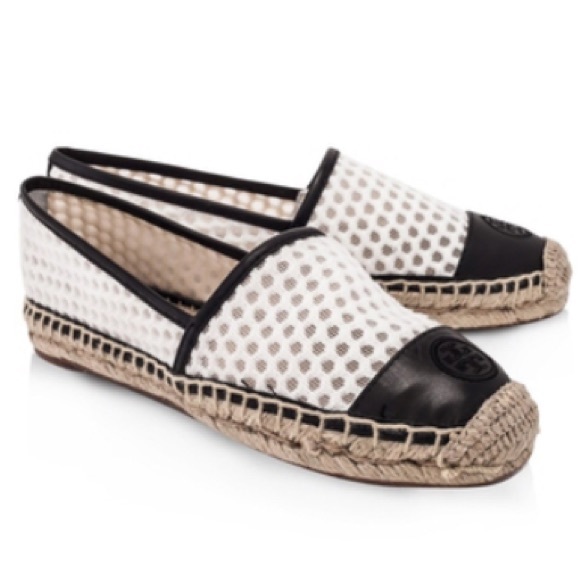 Tory Burch Grenada Espadrille Mesh/Veg Leather - Picture 2 of 8